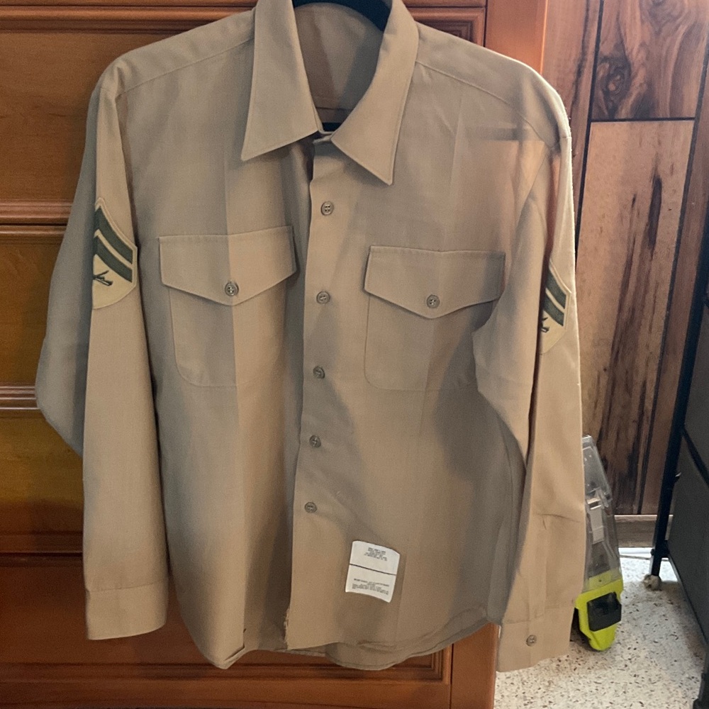 U.S. Army Tan Lightweight Shirt Jacket